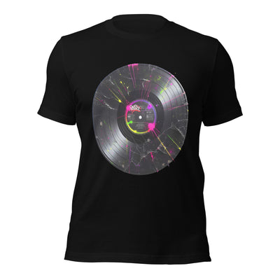 Record this uni-sex t-shirt